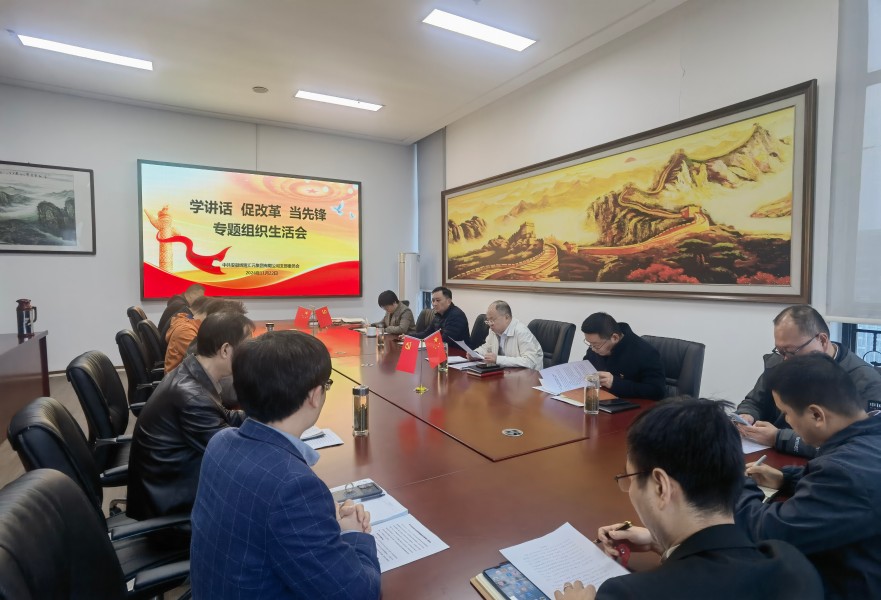 【汇元集团】召开“学讲话 促改革 当先锋”专题组织生活会